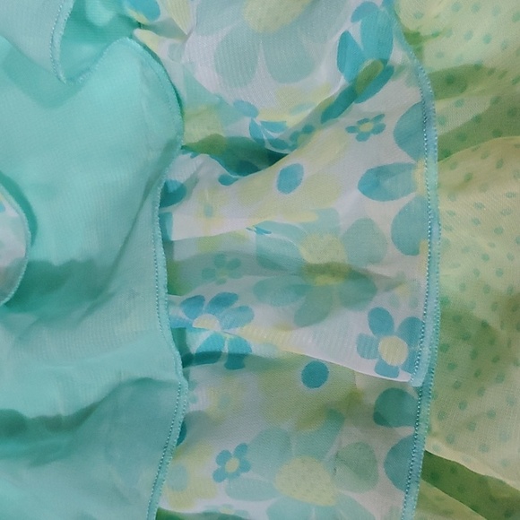 Little Lass Floral and Ruffle Pants and Top Set - Picture 5 of 5